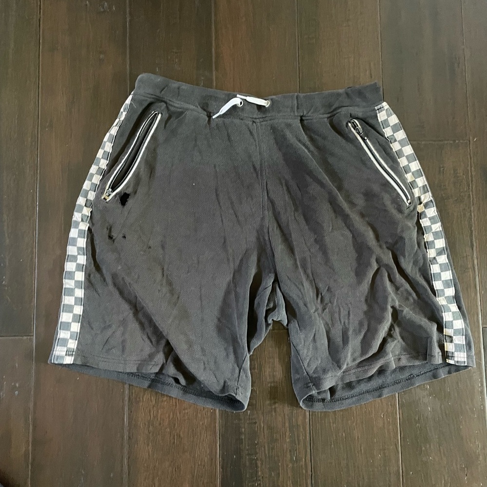 Black Checkered shorts